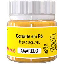 imagem de CORANTE PO HIDROSOLUVEL AMARELO (PT) 5G - MAGO