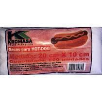 imagem de SACO HOT DOG 20X10 (SC) C/1000 UN - KROMASA