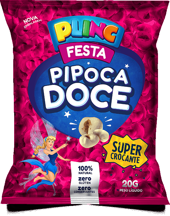 imagem de PIPOCA DOCE 20G C/40 UN -  PLINC