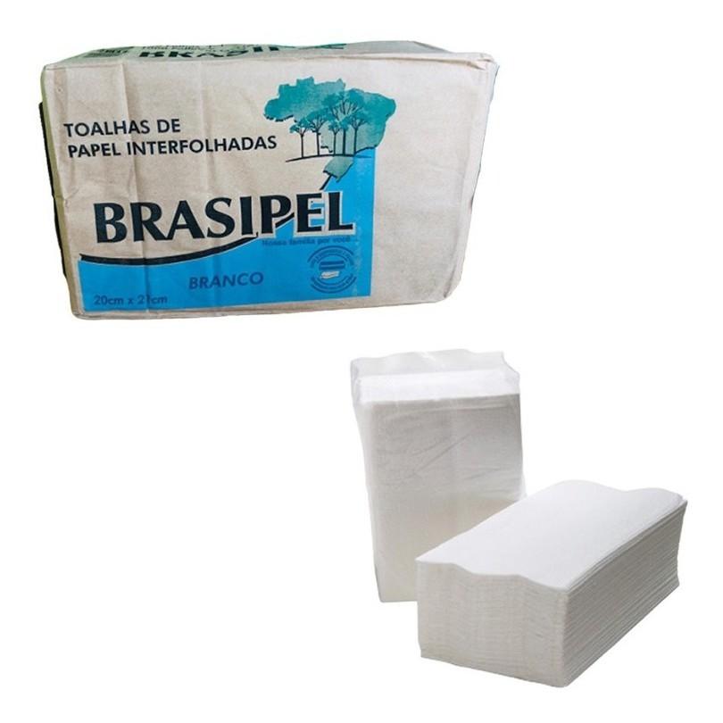 imagem de PAPEL TOALHA 20X21 B.LUXO (VERDE)(FD) C/1000 FL - BRASIPEL