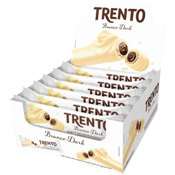 imagem de WAFER TRENTO CHOC. BRANCO (DP) C/16X32G - PECCIN