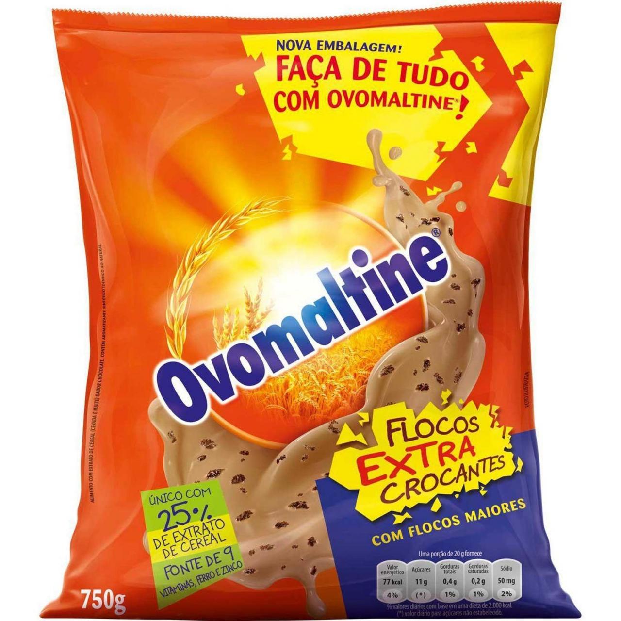 imagem de CHOCOLATE OVOMALTINE (SC) 750G - OVOMALTINE