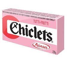 imagem de CHICLETS TUTTI-FRUTI ROSA (DP)C/100 UN - ADAMS