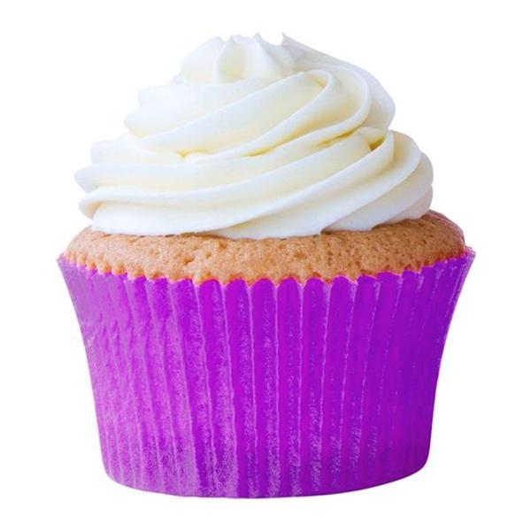 imagem de FORMAS P/ CUPCAKE 0A LILAS (PCT) C/45 UN - PLAC