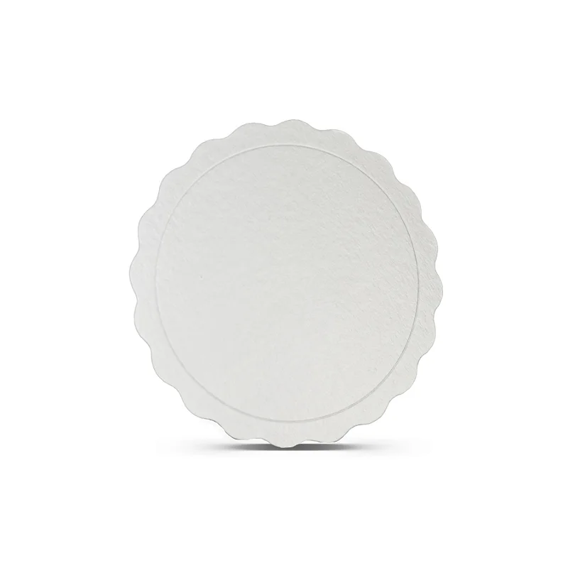 imagem de CAKE BOARD LAMINADA LISO BRANCO N° 28 (UN) C/1 UN - MULTIMARCAS