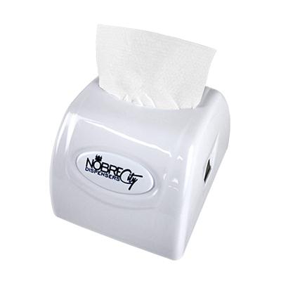 imagem de DISPENSER PLASTICO GUARDANAPO CAI CAI (UN) BRANCO - NOBRE