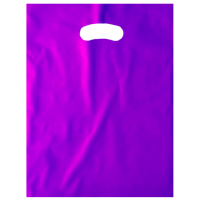 imagem de SACOLA BOCA DE PALHACO LILAS 40X50  (FD) C/50 UN - MULTIMARCAS