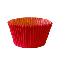 imagem de FORMAS P/ CUPCAKE 0A FORNO VERMELHO (PCT) C/45 UN - DAFESTA