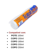 imagem de TAMPA 100 ML T-100 (SC) C/100 UN - TOTALPLAST