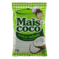 imagem de COCO RALADO MAIS COCO UMIDO ADOCADO (SC) 1KG - SOCOCO