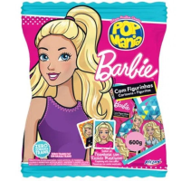 imagem de PIRULITO POP MANIA BARBIE FRAMBOESA (SC) C/50 UN - RICLAN